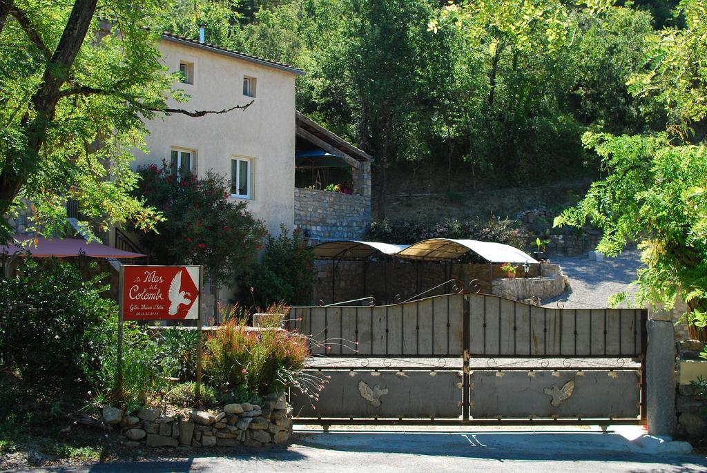 Le Mas De La Colombe Grospierres Exterior photo